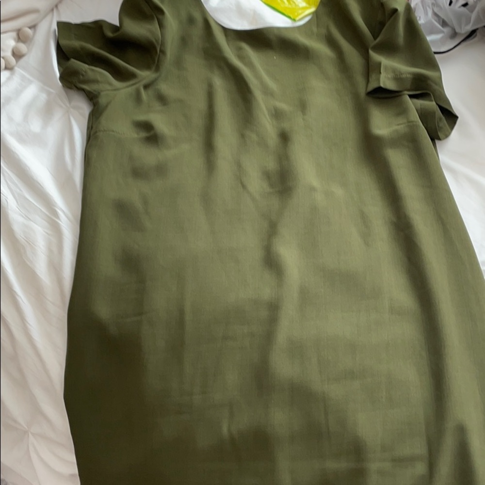 Lulus dress olive